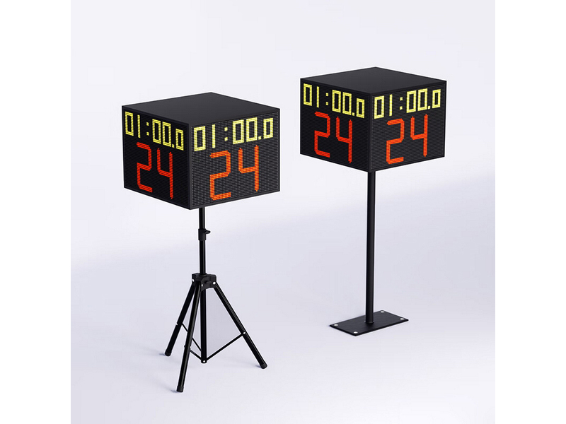 篮球比赛电子记分牌24秒多面